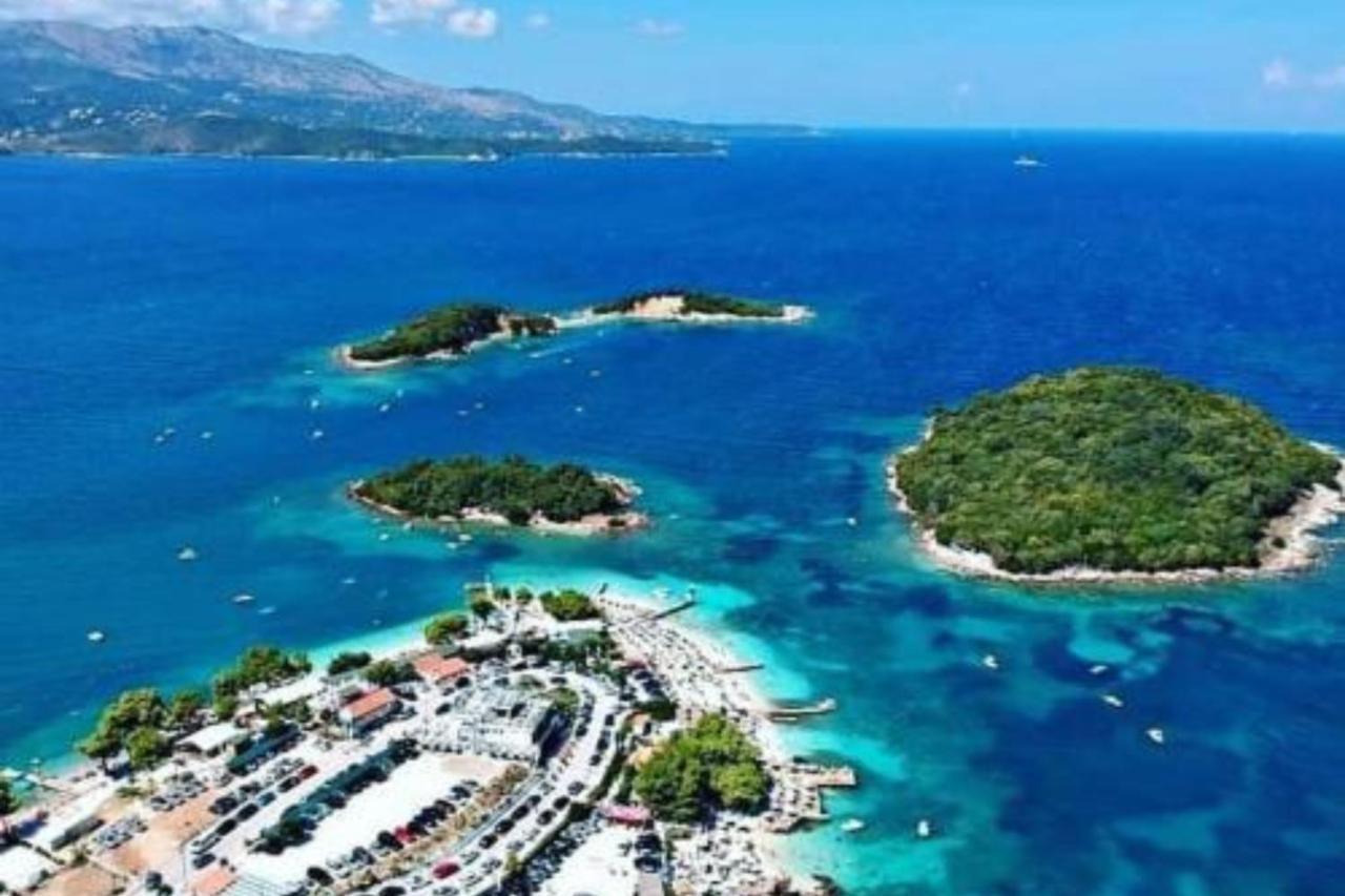 Hotel Four Islands Ksamil Bagian luar foto